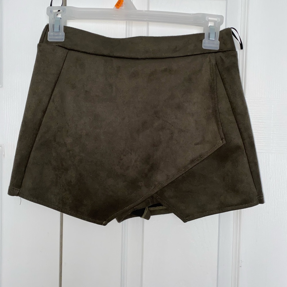 Olive green Skort